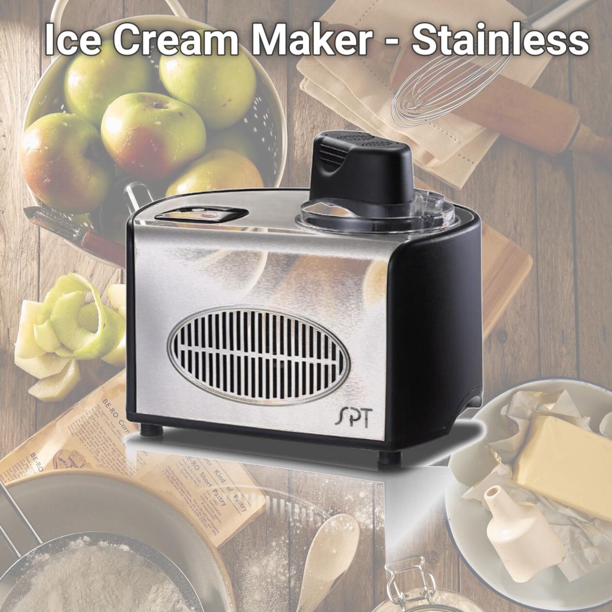 Picture of Sunpentown KI-15 Ice Cream Maker - Stainless