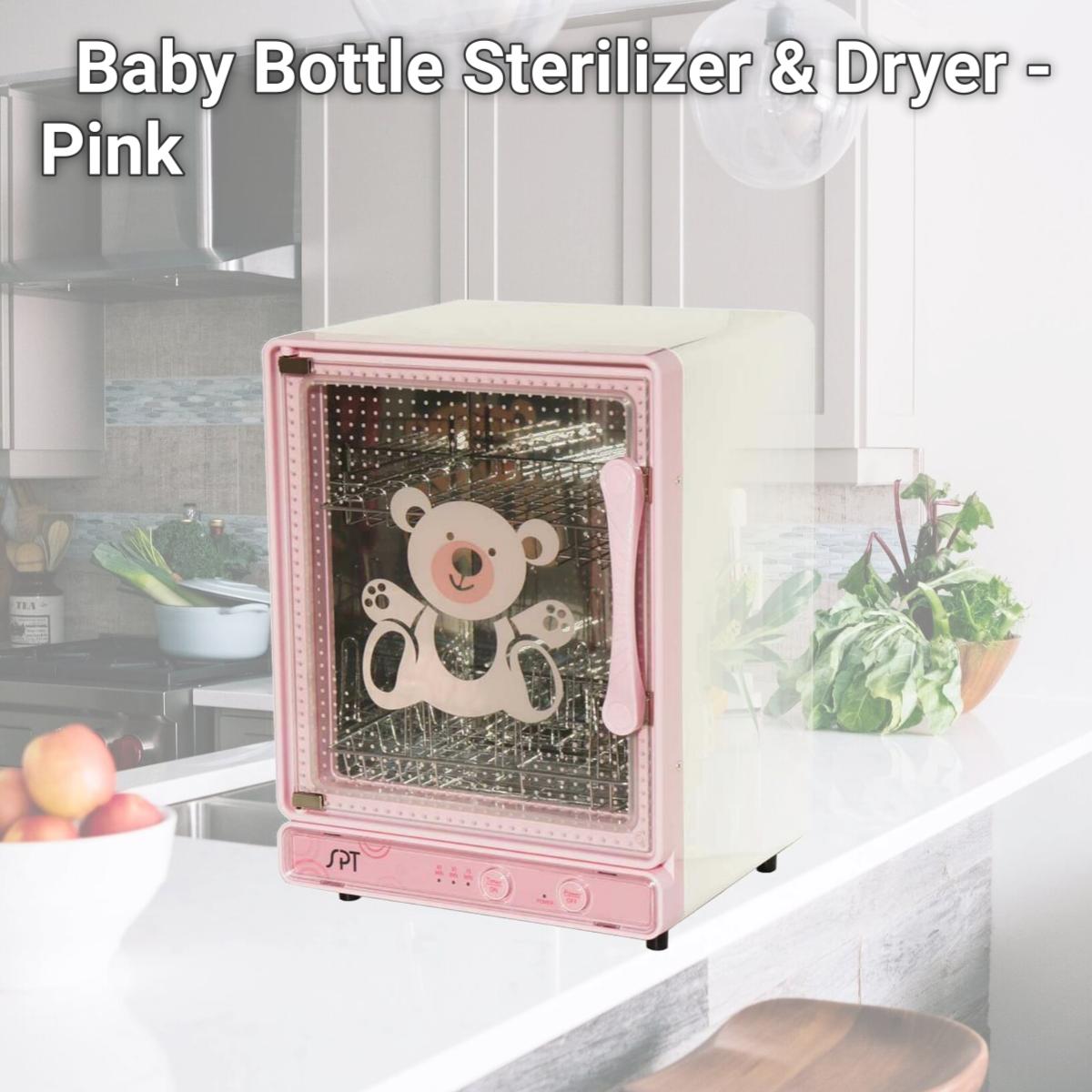 Picture of Sunpentown SB-818P Baby Bottle Sterilizer & Dryer - Pink
