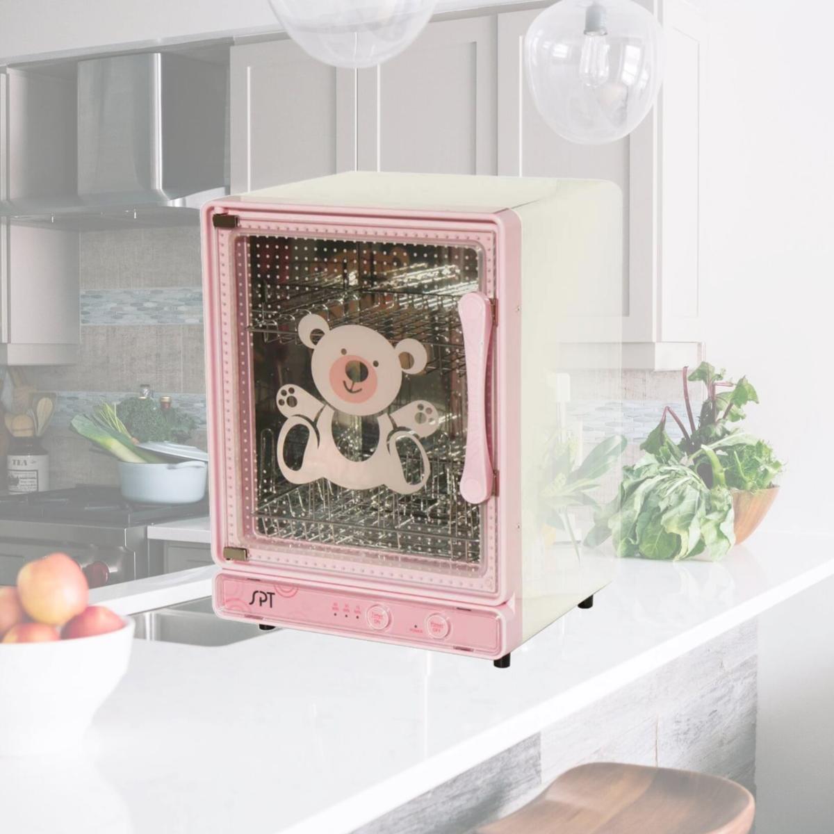 Picture of Sunpentown SB-818P Baby Bottle Sterilizer & Dryer - Pink