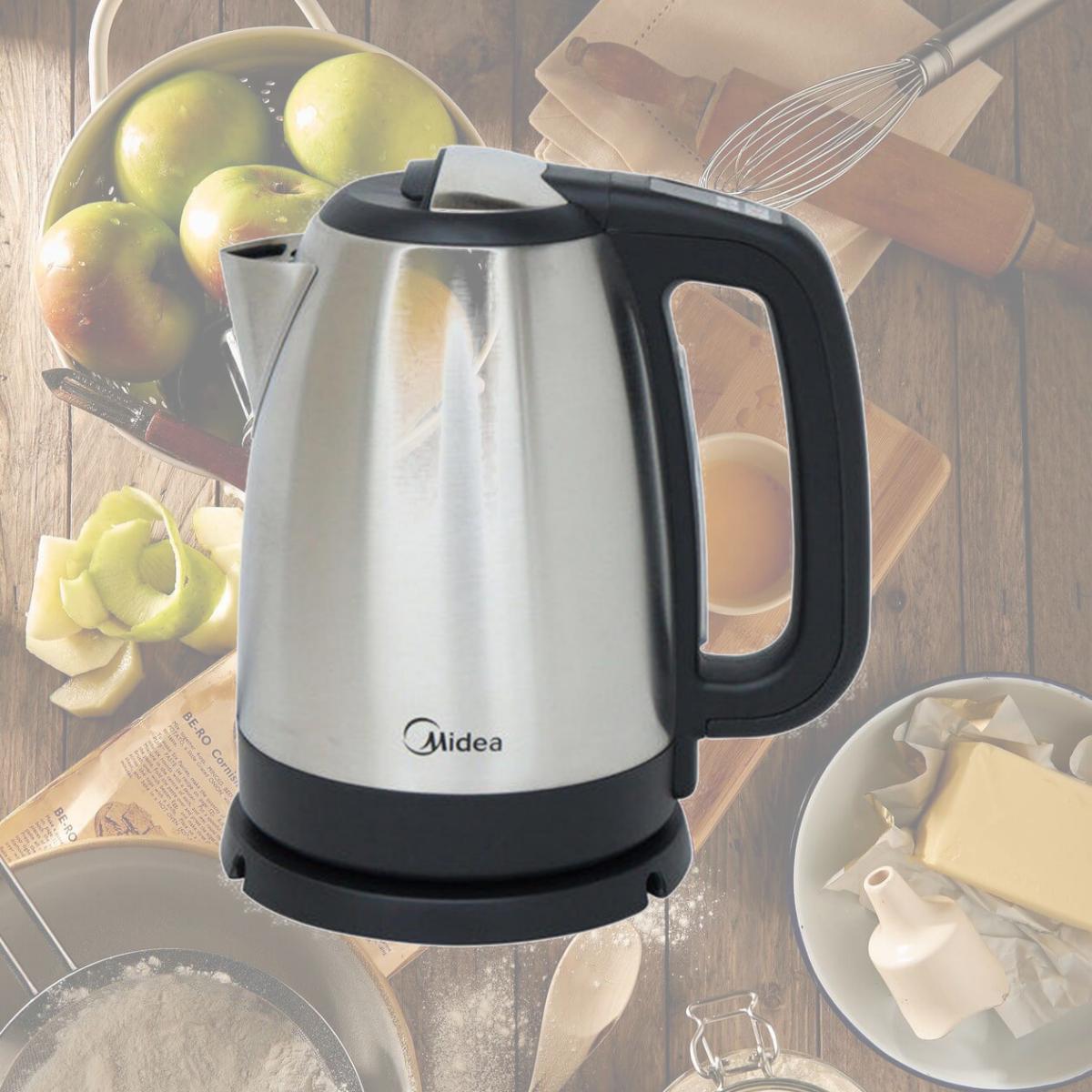 Picture of Sunpentown MK-17S18E-E5 1.7L Staineless Cordless Electric Kettle with Variable Temp