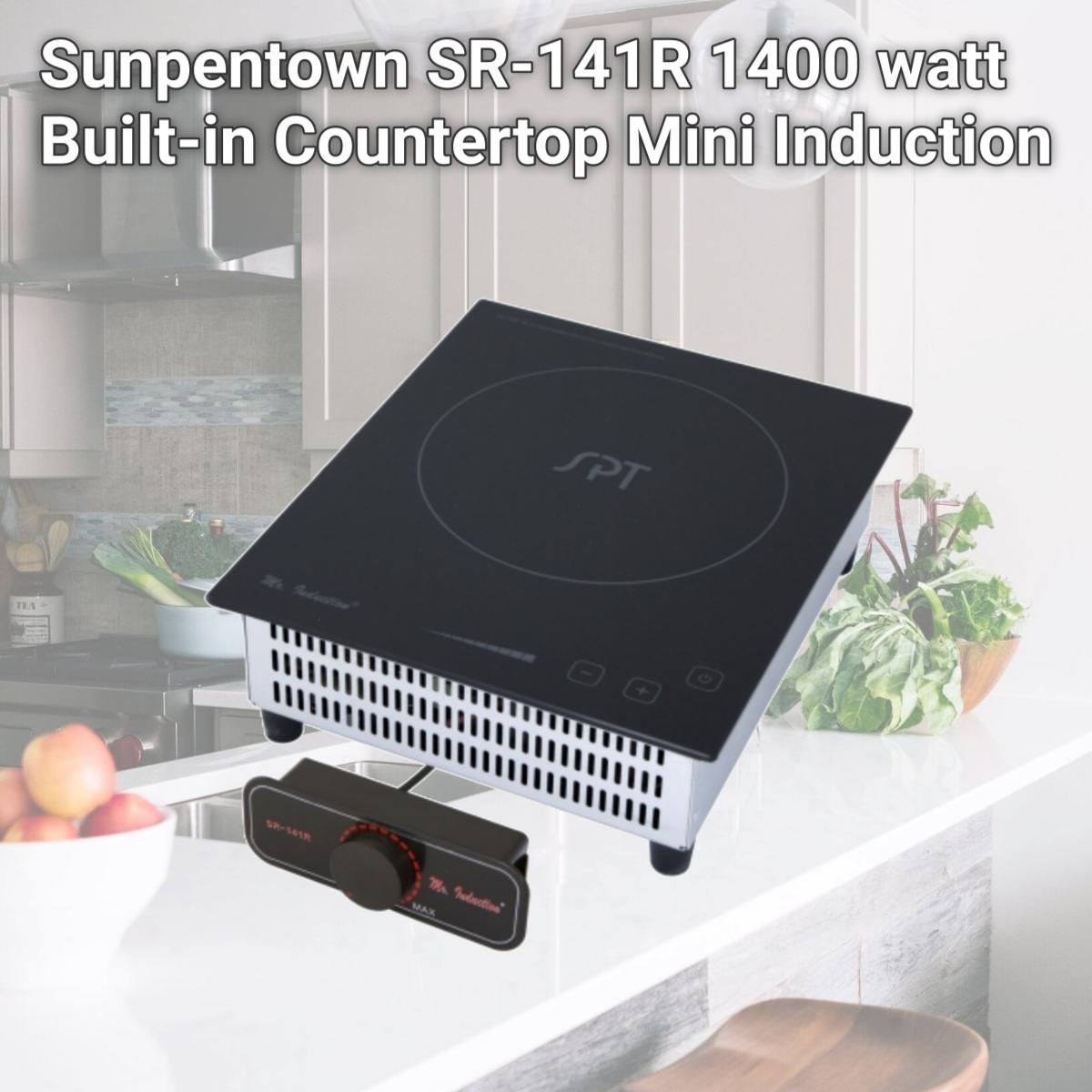 Picture of Sunpentown SR-141R 1400 watt Built-in Countertop Mini Induction