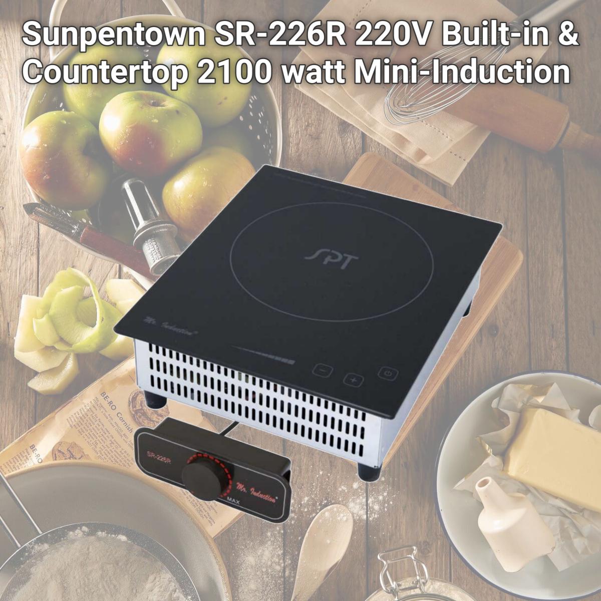 Picture of Sunpentown SR-226R 220V Built-in & Countertop 2100 watt Mini-Induction