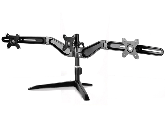 Arm31bs Triple Lcd Monitor Desk Stand Up To 24 In.
