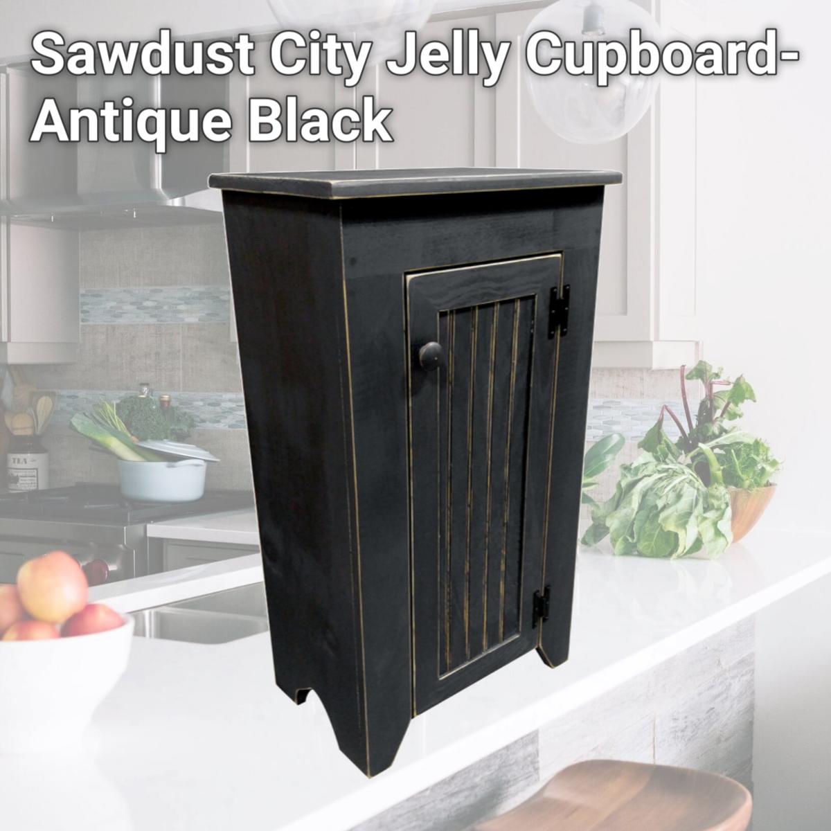 Picture of Sawdust City Jelly Cupboard- Antique Black