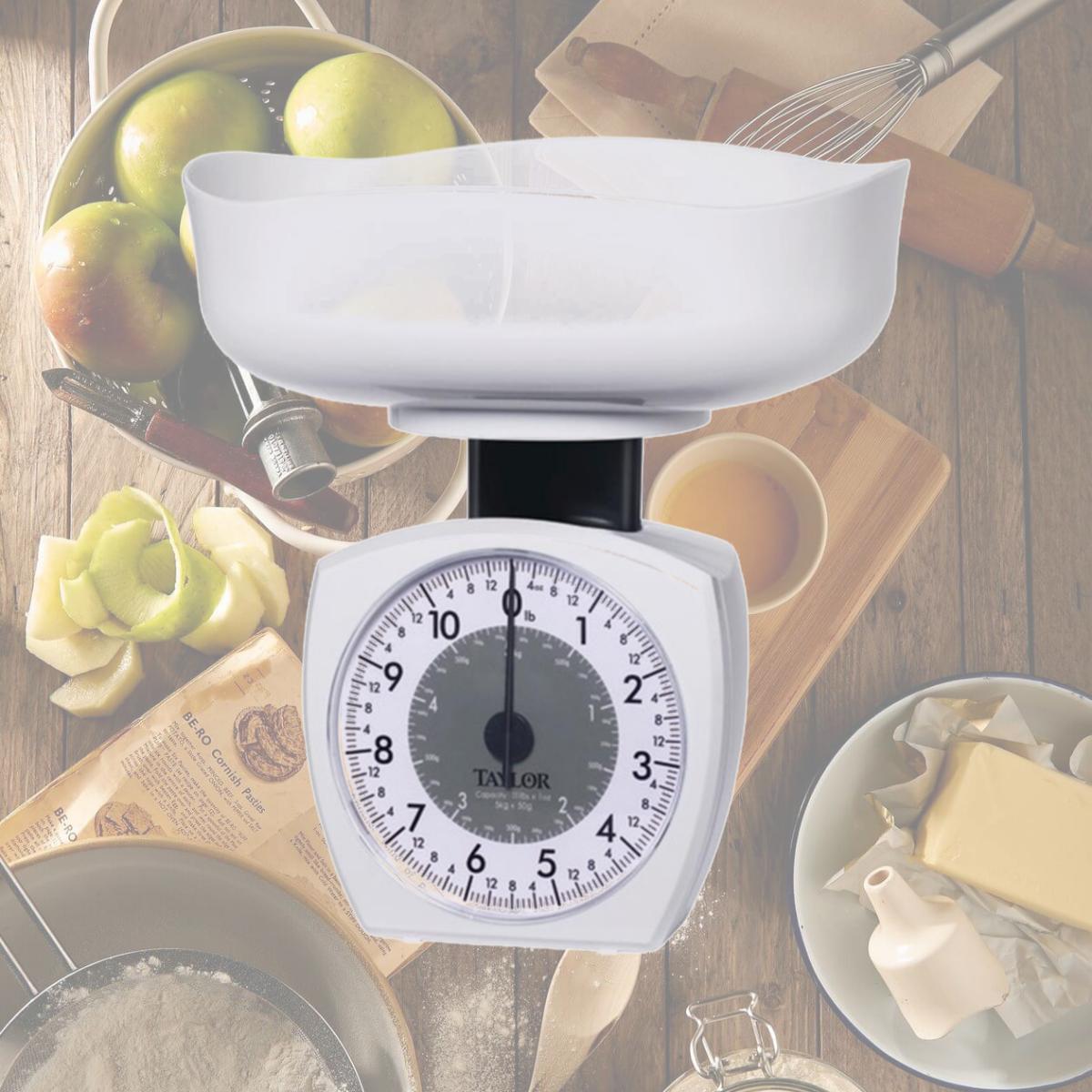Picture of Taylor Tap3701Kl Taylor Stainless Steel Kitchen Scale- 11Lb;