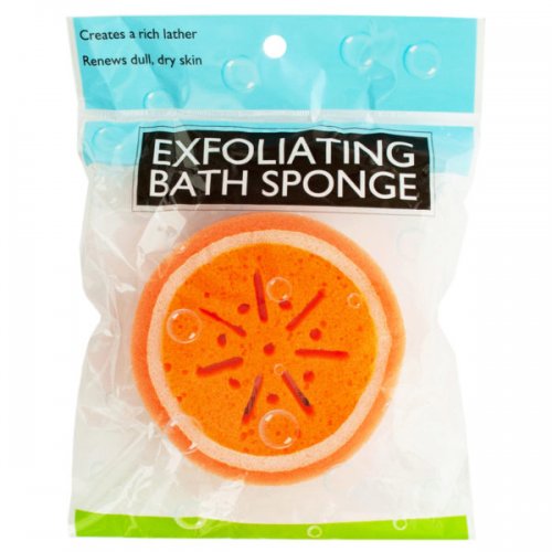 Kl20158 Fruit Shape Exfoliating Bath Sponge