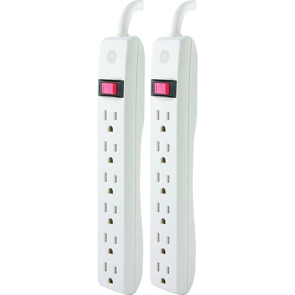 Ra49408 6 Outlet Power Strip - Pack Of 2