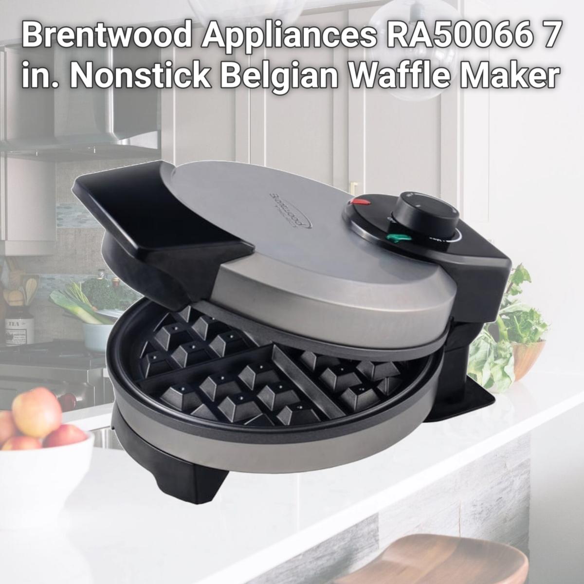 Picture of Brentwood Appliances RA50066 7 in. Nonstick Belgian Waffle Maker