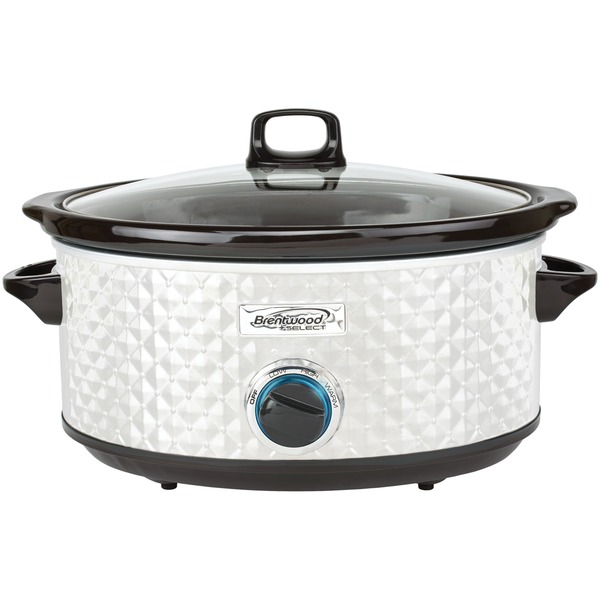 Ra50077 7 Qt Slow Cooker -pearl White