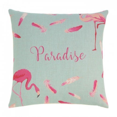 10018712 Flamingo Feathers Decorative Pillow