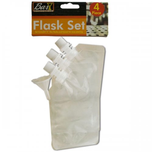 Kl21349 6 In. Flask Set With Funnel