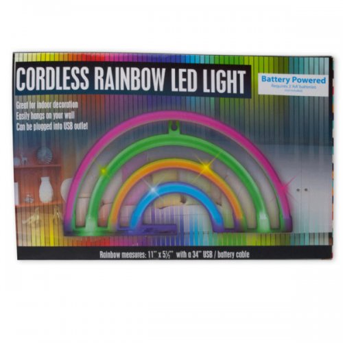 Kl21768 Cordless Rainbow Led Light