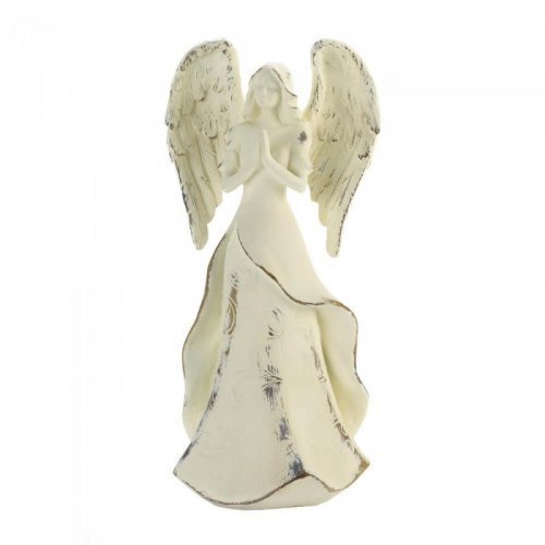 10018719 Strength In Prayer Angel Figurine