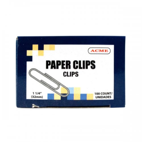 Kl22152 1.25 In. Paper Clips - 100 Count