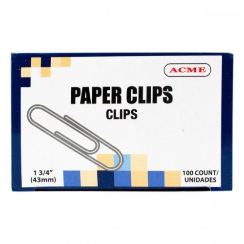 Kl22156 1.75 In. Paper Clips - 100 Count