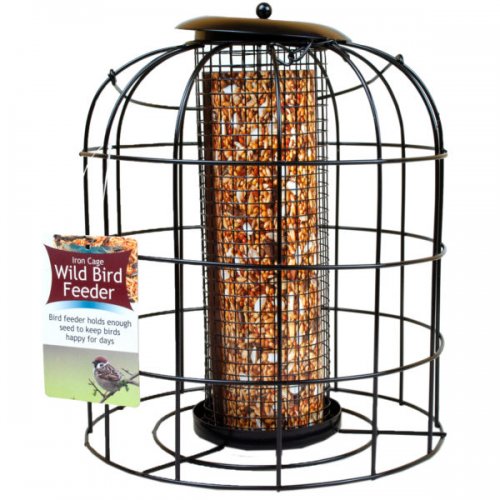 Kl23156 Iron Wire Cage Bird Feeder