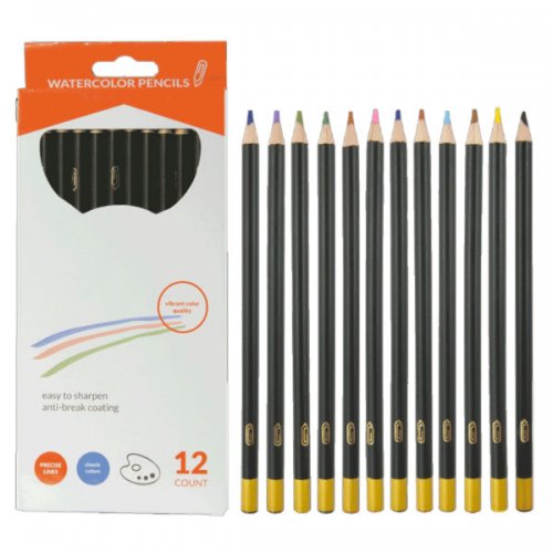 Kl22974 Watercolor Pencils Easy To Sharpen