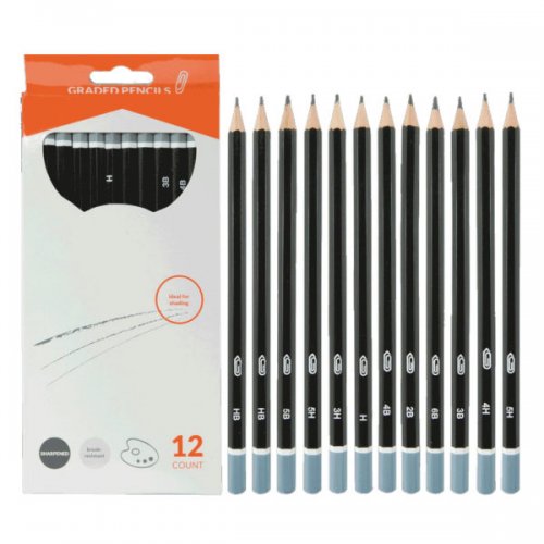 Kl23017 Graded Graphite Pencils