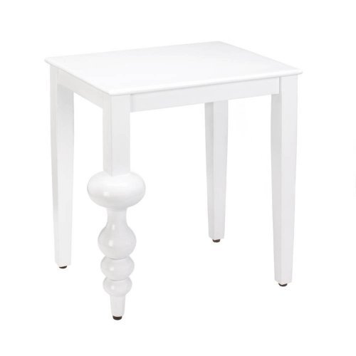 5001044 Milan Accent Table, White