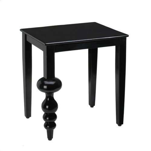 5001045 Milan Accent Table, Black
