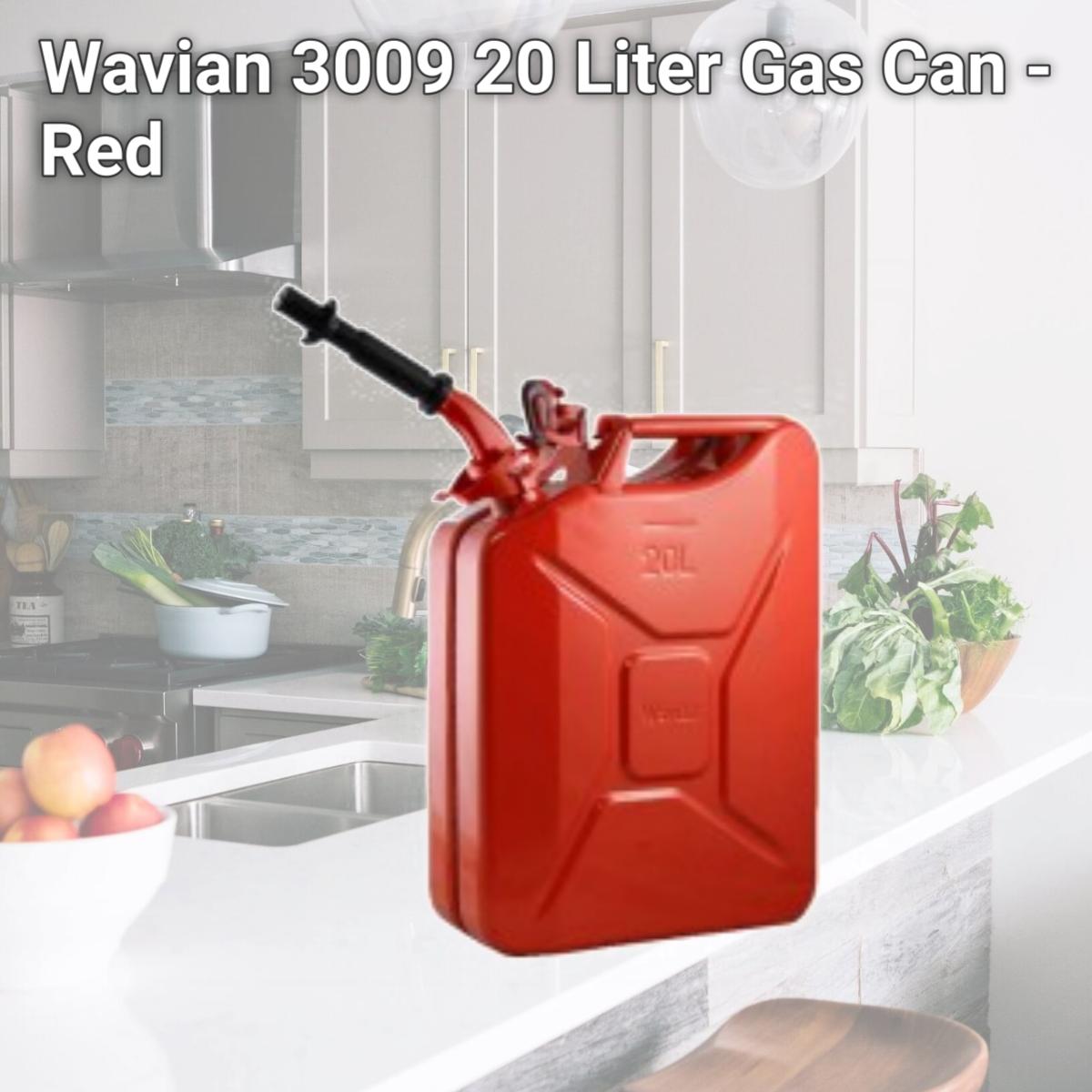 Picture of Wavian 3009 20 Liter Gas Can - Red