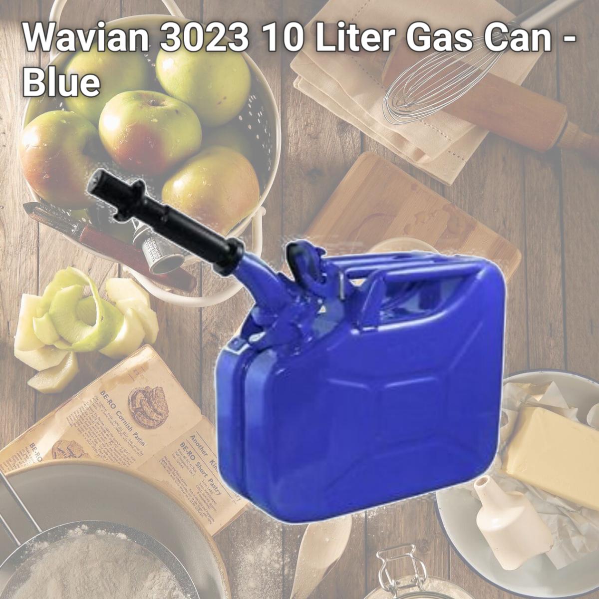 Picture of Wavian 3023 10 Liter Gas Can - Blue