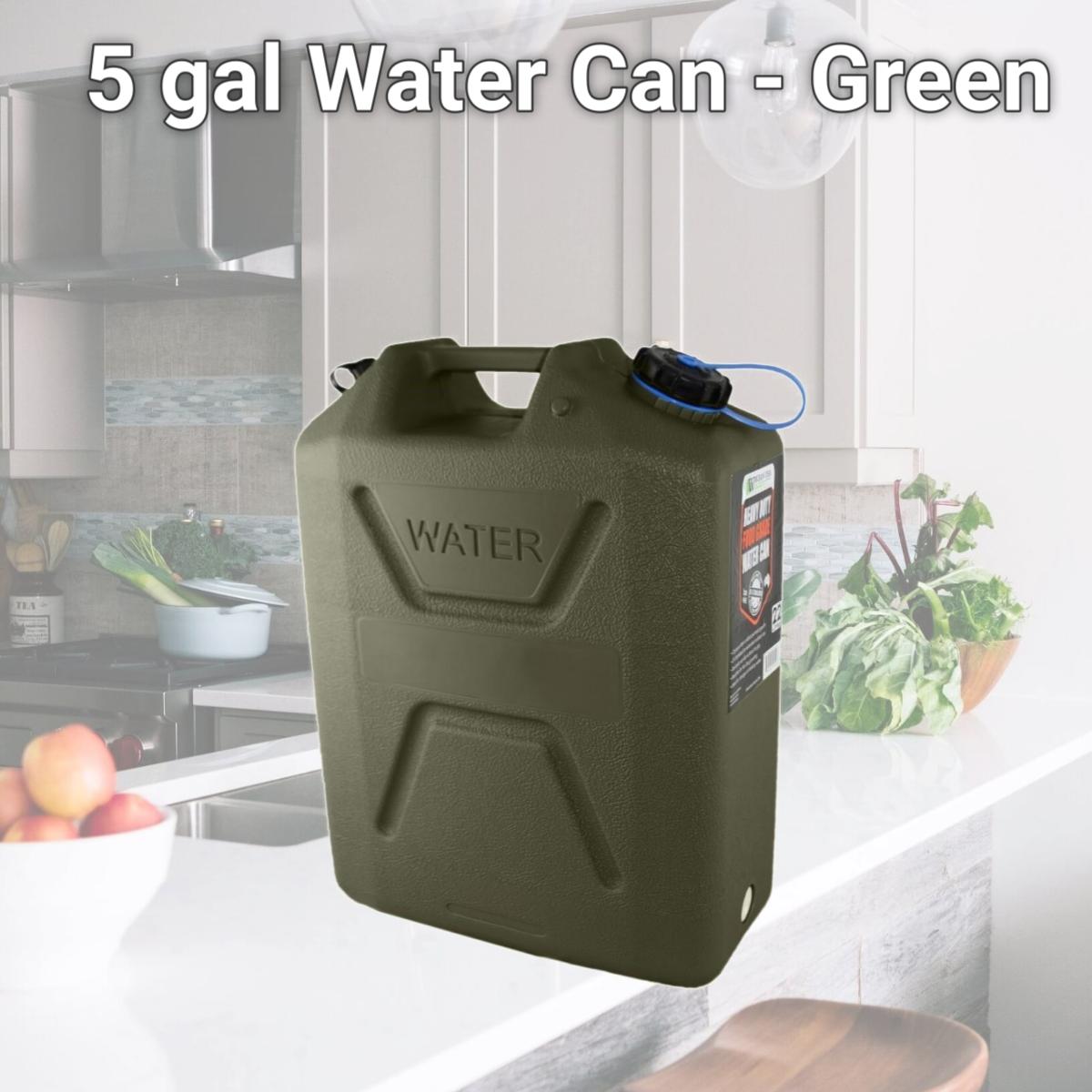 Picture of Wavian 3214 5 gal Water Can - Green