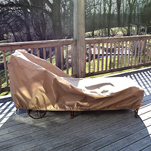 Nu5642 All-weather Protective Cover For Single Chaise Lounge