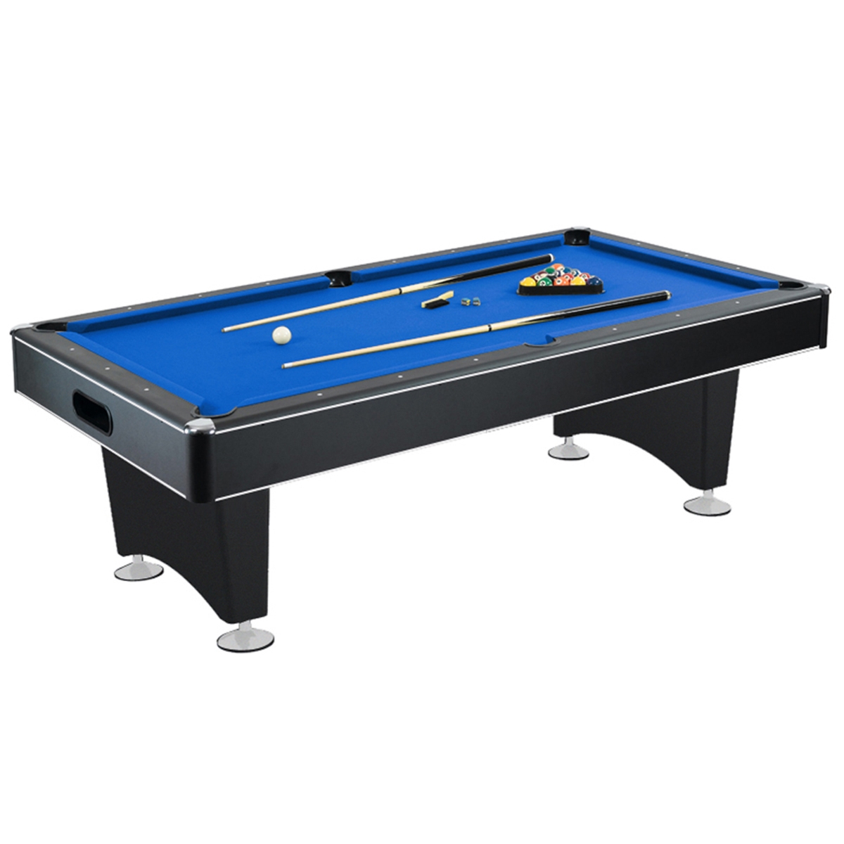 Ng2520pb 8 Ft. Hustler Pool Table, Blue