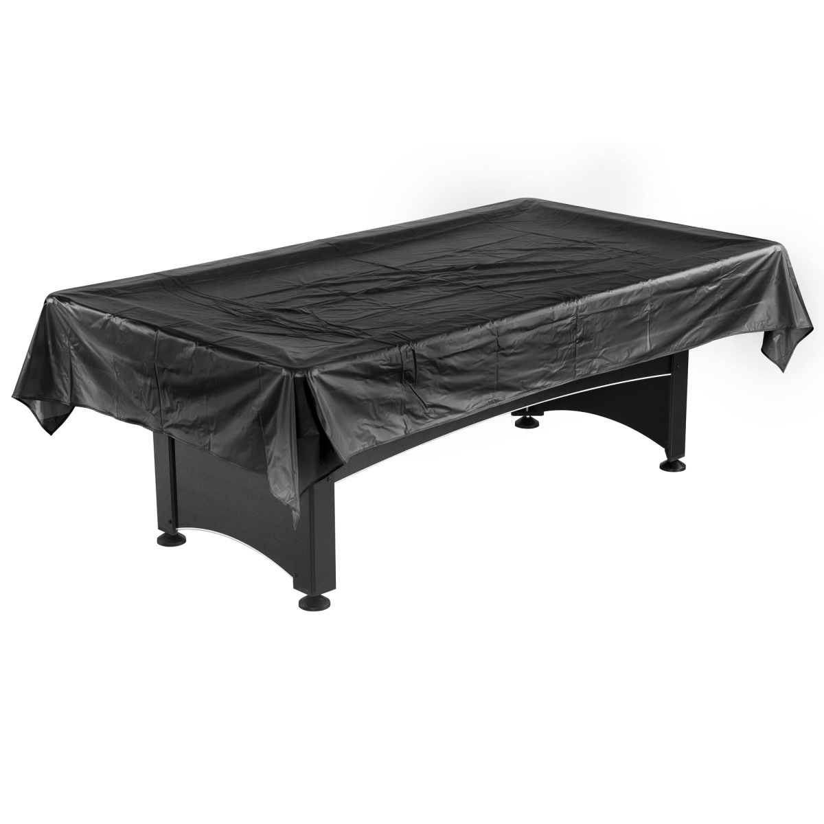 Ng2541 Pool Table Billiard Dust Cover For 7 To 8 Ft. Table, Black