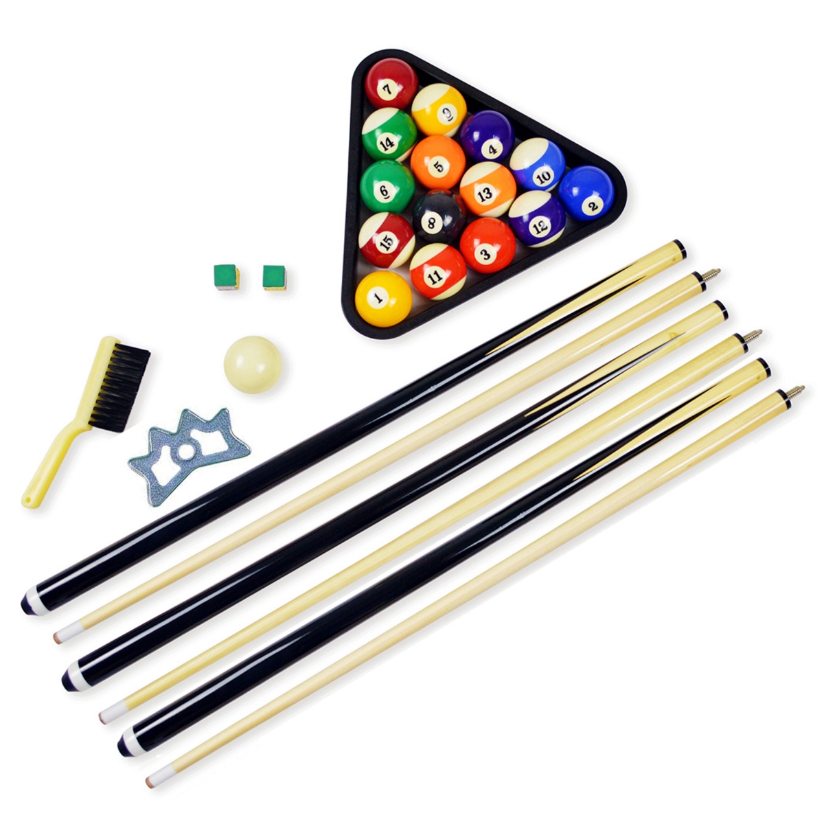 Ng2543 Pool Table Billiard Accessory Kit, Multicolor