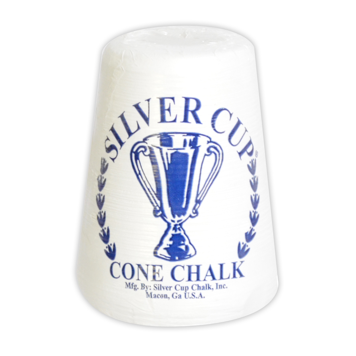 Ng2547 Silver Cup Cone Talc Chalk, White - Each