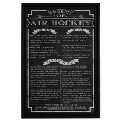 Ng2029ah Air Hockey Game Rules Wall Art