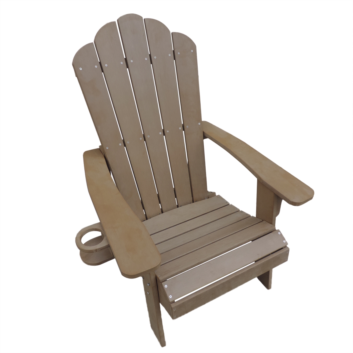 Nu3222tk Teak Adirondack Chair - Outdoor Deck Patio Seating, Teak