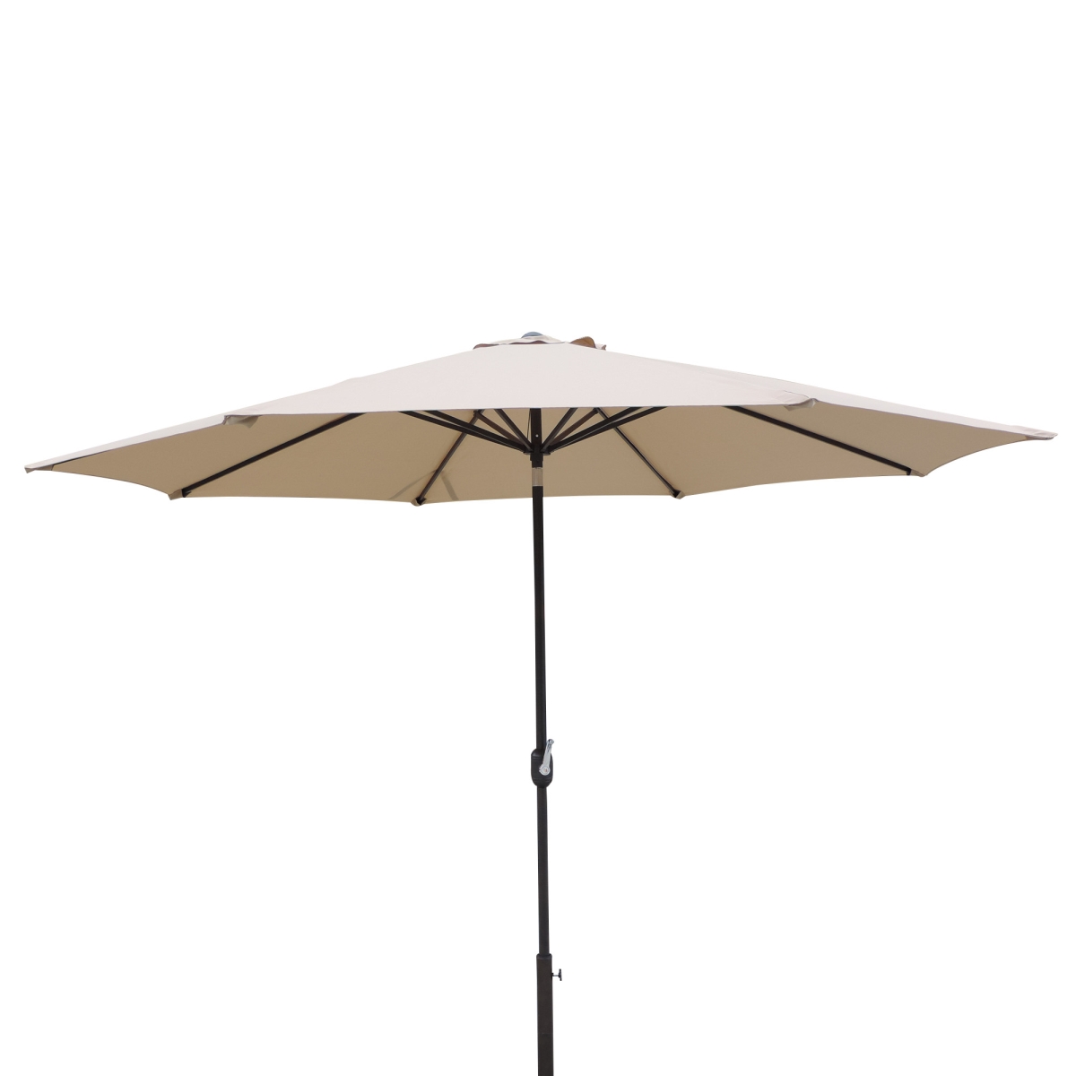 Nu5450st 11 Ft. Calypso Octagonal Market Umbrella With Auto-tilt Olefin, Stone