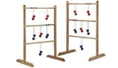 Bg3145 Solid Wood Ladder Toss Game Set