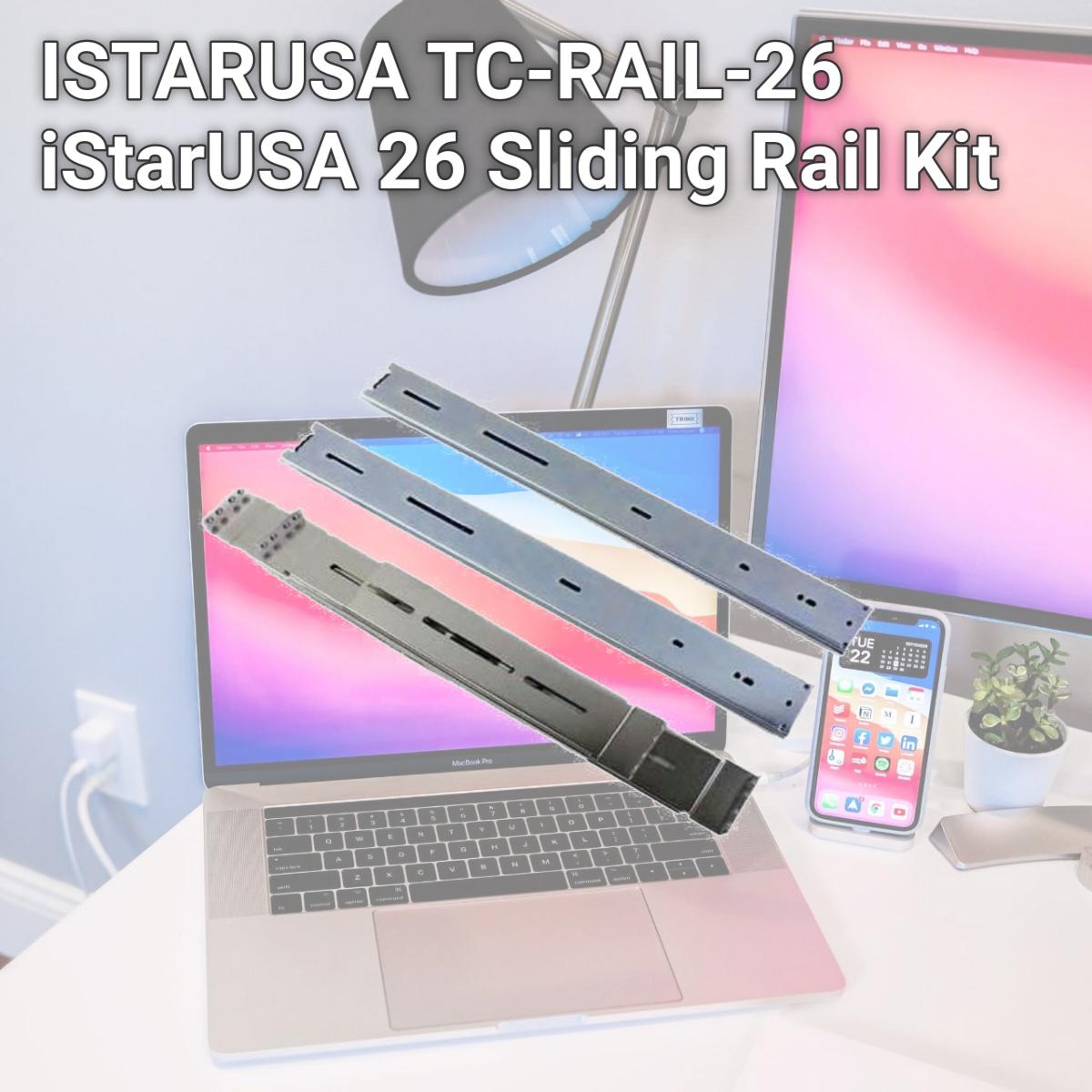 Picture of ISTARUSA TC-RAIL-26 iStarUSA 26 Sliding Rail Kit