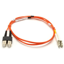 1 m Multimode 50-Micron Duplex Fiber Optic Cable 1 m Multimode 50-Micron Duplex Fiber Optic Cable