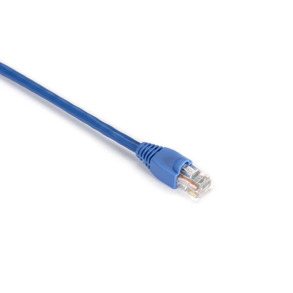 GigaBase 350 CAT5e Patch Cable - Snagless Boots Blue - 3 ft. GigaBase 350 CAT5e Patch Cable - Snagless Boots Blue - 3 ft.