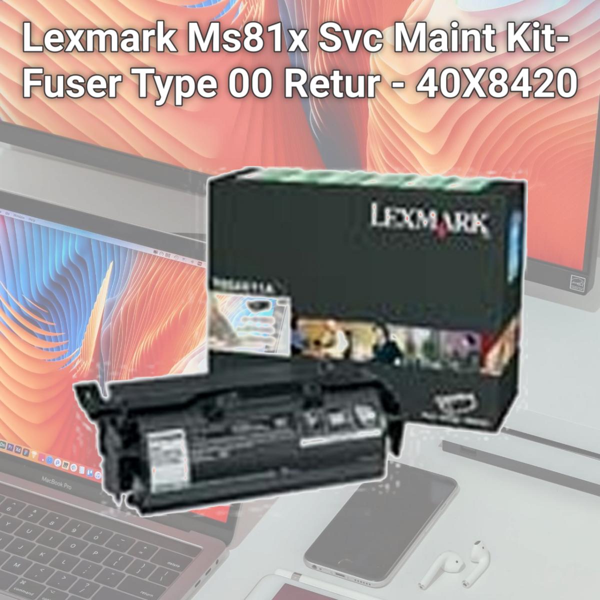 Picture of Lexmark Ms81x Svc Maint Kit- Fuser Type 00 Retur - 40X8420