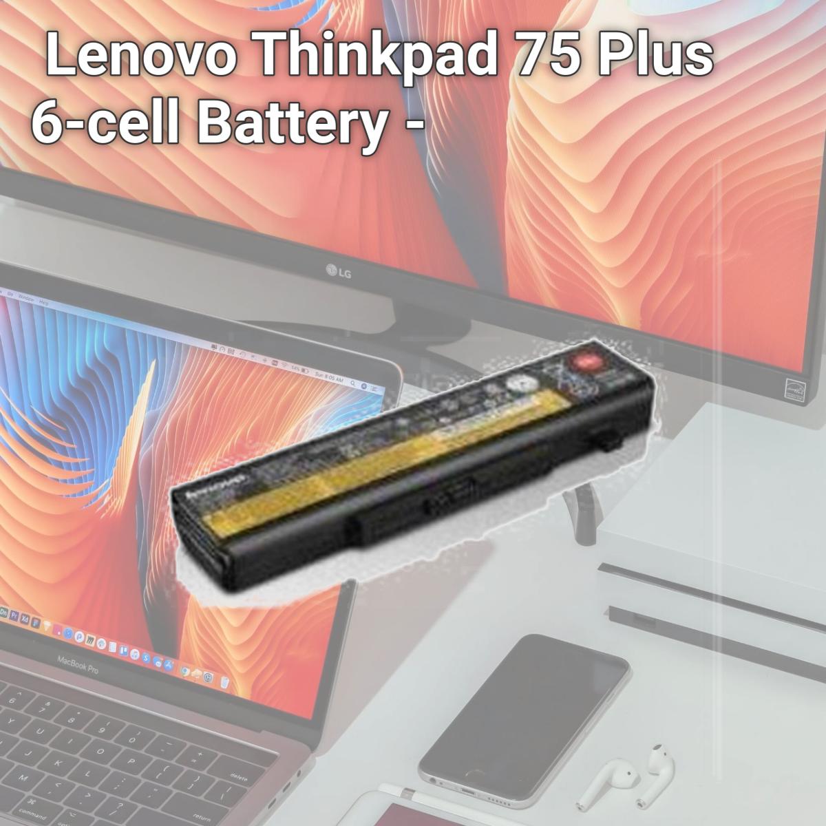 Picture of Pc Wholesale Exclusive Lenovo Thinkpad 75 Plus 6-cell Battery - 0A36311