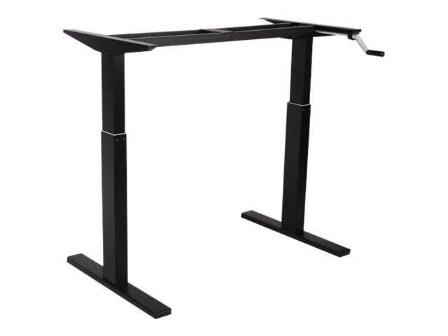 H2b Height Adjustable Desk Frame, Black