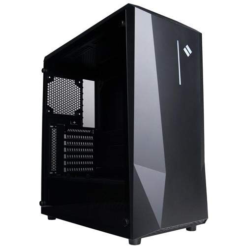 Smc200 Mid Tower Gaming Case With Window Side Panel