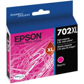 Epson T702XL320-S Epson Durabrite Ultra High Capacity Ink Cartridge with Sensormatic,Magenta