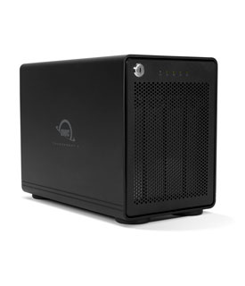 Other World Computing OWCTB3IVKIT0GB Thunderbay 4 4-Bay Drive Enclosure with Dual Thunderbolt 3 40GBs Ports Other World Computing OWCTB3IVKIT0GB Thunderbay 4 4-Bay Drive Enclosure with Dual Thunderbolt 3 40GBs Ports