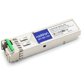 AddOn 1184543P-BX45-AO AdTran TAA Compliant 100Base-BX SFP Transceiver AddOn 1184543P-BX45-AO AdTran TAA Compliant 100Base-BX SFP Transceiver