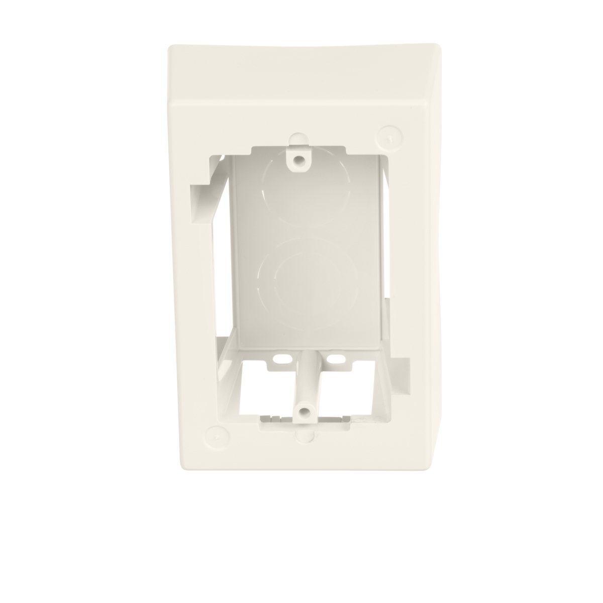 UPC 074983582877 product image for JB1WH-A 1 Gang Single Adhesive Low Voltage Junction Box, White | upcitemdb.com