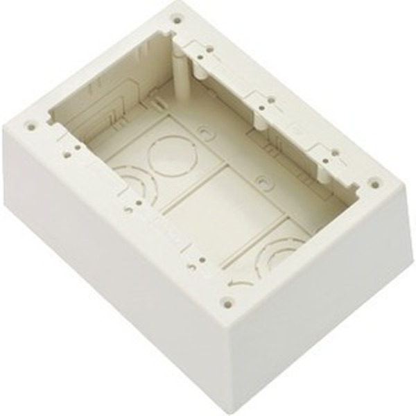 UPC 074983397754 product image for JBP3DWH 3 Gang Screw Together Deep Outlet Mounting Box, White - 2 Piece | upcitemdb.com