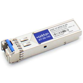 AddOn AGM-1G-BX53-D-AO Netgear TAA Compliant 1000Base-BX SFP Transceiver AddOn AGM-1G-BX53-D-AO Netgear TAA Compliant 1000Base-BX SFP Transceiver