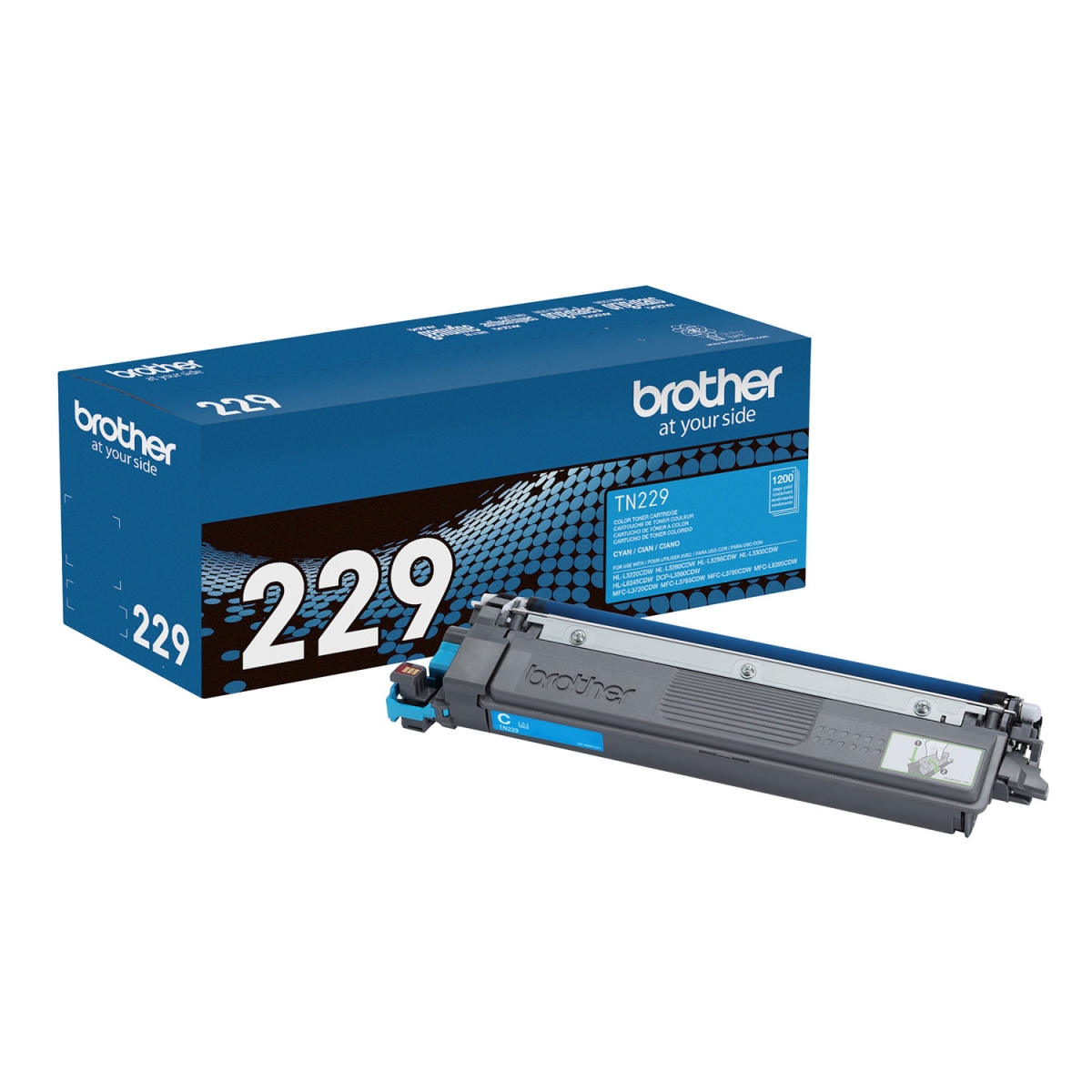 TN229C Standard Yield Toner Cartridge, Cyan